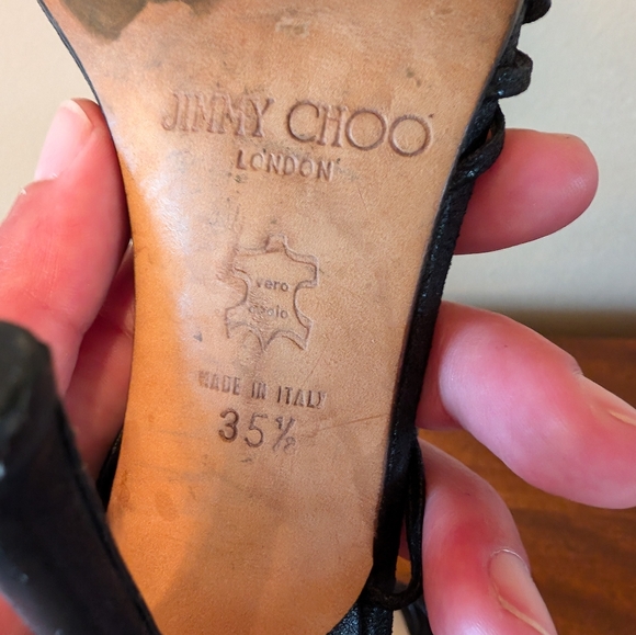 Vintage Jimmy Choo open toes sandals - Picture 8 of 9